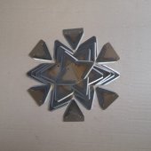 Сегмент Н.066.01 гладкий для косилки КСФ-2,1 с заклёпками. Комплект 28 шт.